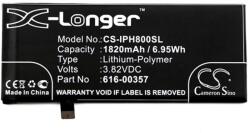 Cameron Sino iPhone 8 4.7 CAMERON SINO Li-Polymer akku 3.82V/1820mAh, Apple 616-00357 kompatibilis, FEKETE (CS-IPH800SL)