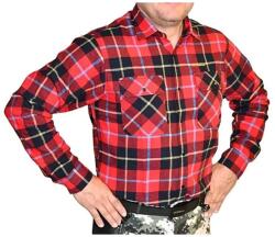 NITEFORCE Flanell ing pirosas XXXL