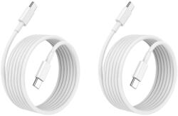 quandes Set 2 Buc, cablu de date Fast Charge USB-C-C, 2M, 67w, compatibil cu iPhone 15 pro / i5 pro max / iPad Pro 2020