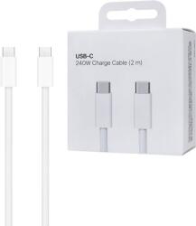  Cablu de date USB-C la USB-C 2m 240W Alb