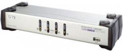 ATEN KVM Switch 4PC Master View Dual-View USB + kábelkészlet (CS1744) (CS1744) (CS1744)