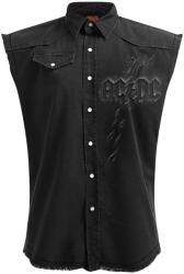 AC/DC Back In Black Torn (Back Print) Black L Ing (G601M602-5)