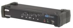 ATEN 4 portos KVM switch, (billentyűzet, video, egér) elosztó, DVI elosztó és USB 2.0 Hub CS1784A-AT-G (CS1784A-AT-G) (CS1784A-AT-G)