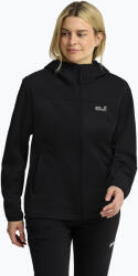 Jack Wolfskin Női softshell dzseki Jack Wolfskin Windhain 2 Hoody black