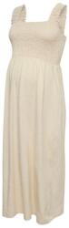 Mamalicious Rochie gravide lungă fără bretele, crem homok / stejar francez (14E51E)