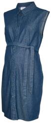 Mamalicious Rochie gravide blugi fără mâneci albastru mediu (14DD07)