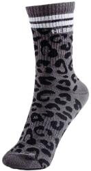 Nebbia Șosete pentru femei Primal Leopard Crew Socks 106 black leopard EUR 35-38