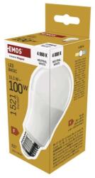 EMOS Bec LED Basic A60 / E27 / 15, 3 W (100 W) / 1521 lm / Alb neutru