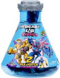 MrBeast Lab Set 2 figurine, Mr Beast Lab Hibrids, W2, Hyper Fusion, Shark Vs Banana-Man Figurina