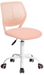 FurnitureR Színes Forgószék Gyerekszobába és Home Office-ba, Modern Állítható Magasságú Számítógépes Szék Karfa Nélkül