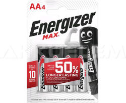 Energizer MAX LR6 AA elem 4db/csomag (ár/csomag)