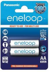 utángyártott Eneloop AA 2000mAh NiMh akku 2db/ Bl (ár/csomag) (BK-3MCDE2BE)