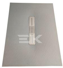 Sanotechnik - SMC 80/170 aszimmetrikus zuhanytálca, betonszürke (1780G)