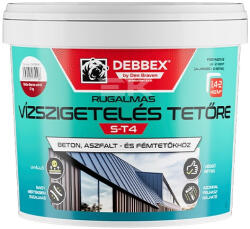 Den Braven DenBraven Rugalmas vízszigetelés tetőre S-T4 5kg FEKETE (CH00383)