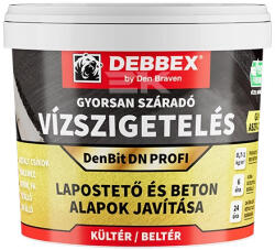 Den Braven DenBraven DenBit DN PROFI Vízszigetelés fekete 5Kg (110081BIPHU)