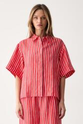 Marimekko ing női vászon - piros 34