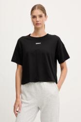 DKNY T-shirt női pamut - fekete S - answear - 15 190 Ft