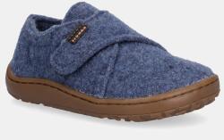 Froddo gyerek papucs BAREFOOT WOOLY - kék 20