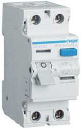 Hager Fi-relé 2P 25A 30mA 6kA (A) áram-védőkapcsoló CD225J (CD225J)