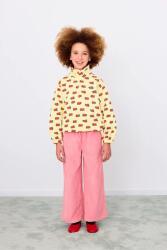 Tinycottons gyerek nadrág TINY SOLID WOVEN PANT - rózsaszín 98