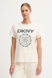 DKNY pamut póló - bézs XS