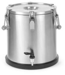 HENDI 710227 hőszigetelt ételszállító badella - 20 l, csappal (710227)