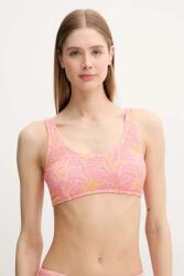 Picture bikini felső Wahine Top Print - narancssárga XS
