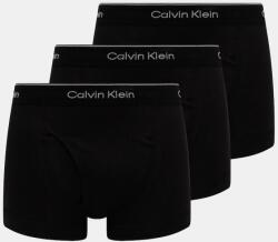 Calvin Klein Underwear boxeralsó férfi pamut 3-as csomag - fekete S