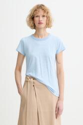 rag & bone t-shirt női pamut - kék XL