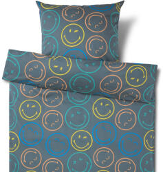Tchibo - Smileyworld® renforcé gyerekágynemű, egyszemélyes