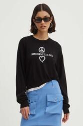 Moschino Jeans gyapjú pulóver - fekete S