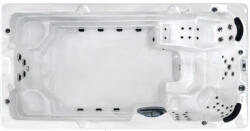 Sanotechnik MENORCA SWIM SPA kültéri masszázsmedence, gyöngyházfehér (SPA51) - sanotechnikwebshop