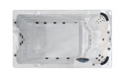 Sanotechnik IBIZA SWIM SPA kültéri masszázsmedence, gyöngyházfehér (SPA50) - sanotechnikwebshop