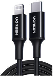 UGREEN Cablu UGREEN USB-C la Lightning 2 m incarcare rapida Negru UG-60752 iPhone cabluri de date (UG-60752)