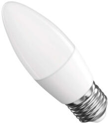 EMOS LED izzó Classic gyertya, E27, 4, 2 W (40 W), 470 lm, Természetes fehér, 4000K, 230V, CRI>80, EMOS, ZQ4E23 (ZQ4E23)