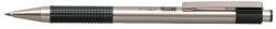 Zebra Golyóstoll, 0, 24 mm, nyomómechanizmussal, rozsdamentes acél, zöld test színű, ZEBRA "F-301", kék
