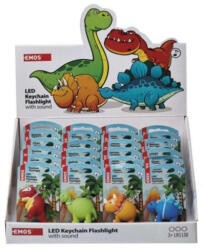 EMOS LED kulcstartó lámpa (dinoszauruszok) 24db, display box, 5, P4711 (P4711)