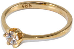 Ékszershop Köves szoliter arany gyűrű (1124589)