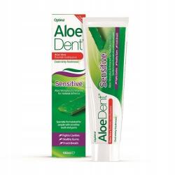 Optima AloeDent Sensitive Aloe verás fogkrém Fluorral, Sls nélkül 100 ml (E0719R)