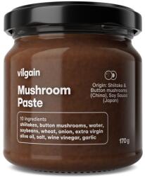 Vilgain Pastă de ciuperci -⁠ pentru prepararea sosurilor, supelor și pentru condimentarea mâncărurilor, cu shiitake și ciuperci champignon, cu ulei de măsline extravirgin
