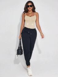 Shein Karcsúsító Body Bézs Sima Női XXL 1MA (si2212260981426221)