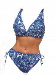  Kétrészes Fürdőruha Bikini Kék Keleti Mintás L 1LA (sz2405071290234431-L)