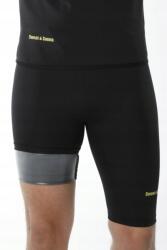  Fekete Női Rövid Leggings Lakkozott Panellel L 5IA (TYC00326153193/Sauna Şort)