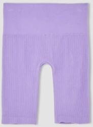 DeFacto Sima Női Leggings Lila Magas Derékkal És Xs/s 5IA (Y6990AZ22HS/Mor-PR46)