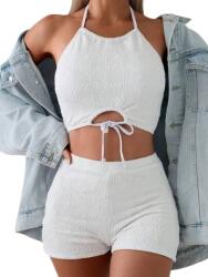 Shein Női Fürdőruha Bikini Kétrészes Fehér M Ł9B