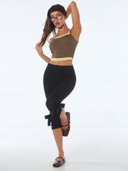 Shein Fekete Leggings Masnikkal Az Oldalán S 1MA