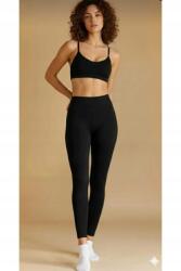 Sima Fekete Magas Derekú Alkalmi Leggings XL 5IA (shrntyt/siyah)