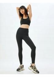 Koton Fekete Klasszikus Női Leggings, 5HA (5WAK40131NK)
