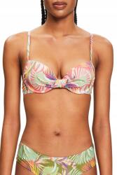 Esprit Felső Bikini Jelmez Növényi Mintával, Merevítőkkel 42B 7BA