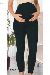 Sima Magas Derekú Női Leggings Fekete M 5IA